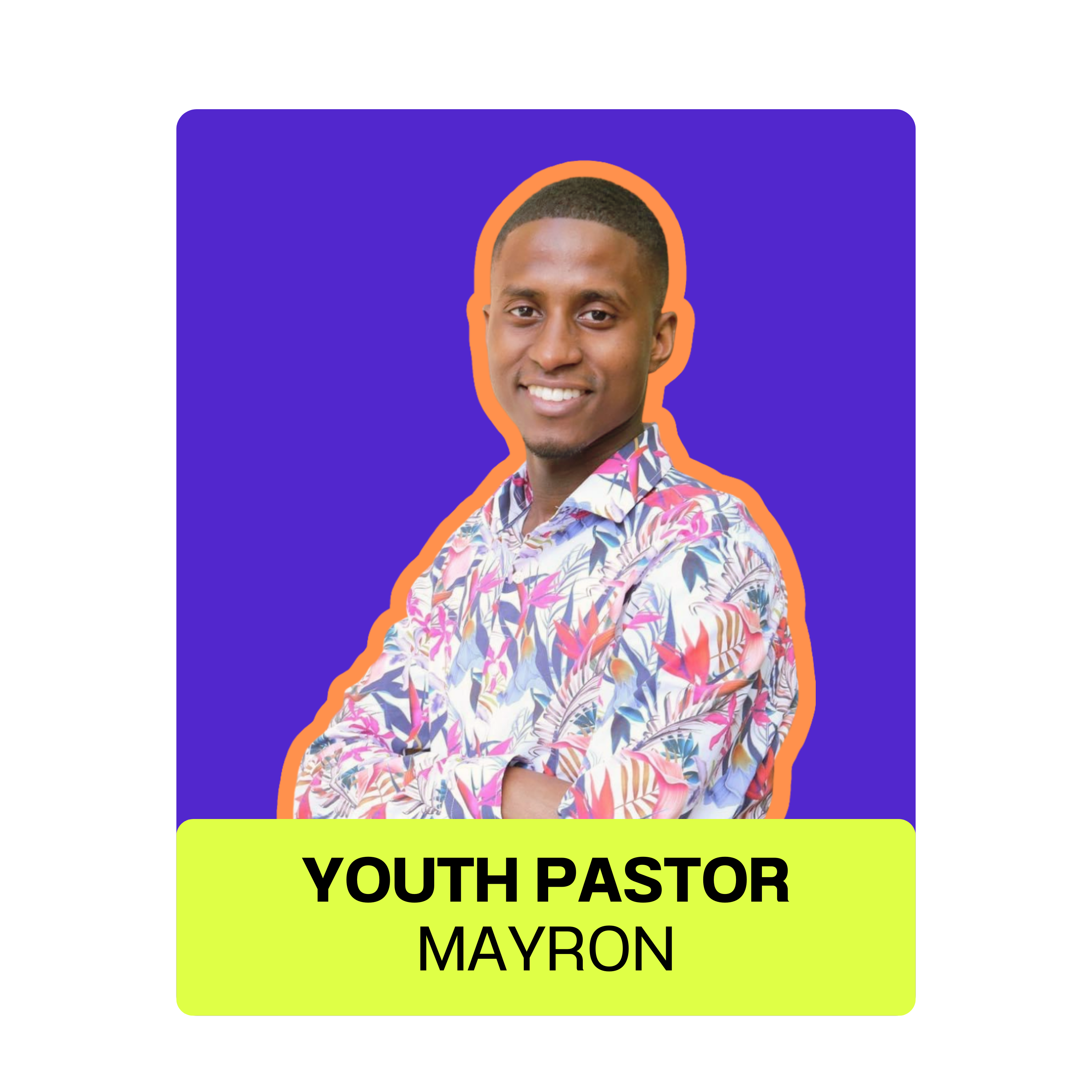 youth pastor mayron